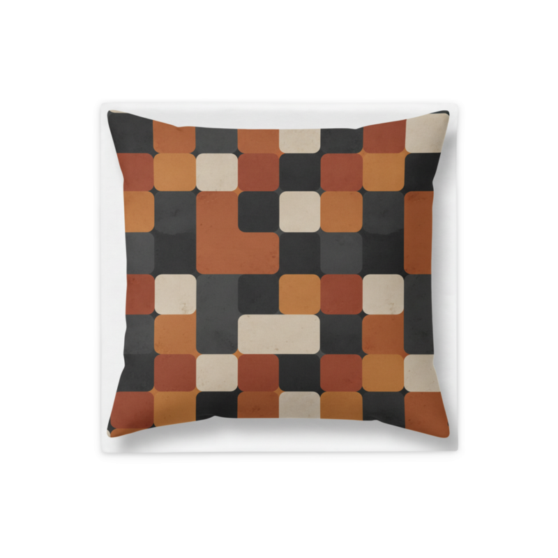 Clay block basic pillow bold