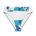 High-rise recycled bikini bottom