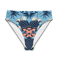 All-Over Print High-Waisted Bikini