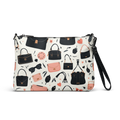 All-over print crossbody bag