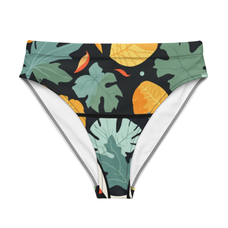 All-Over Print Recycled High-Waisted Bikini Series 2