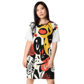 All-Over Print T-Shirt Dress Series 5