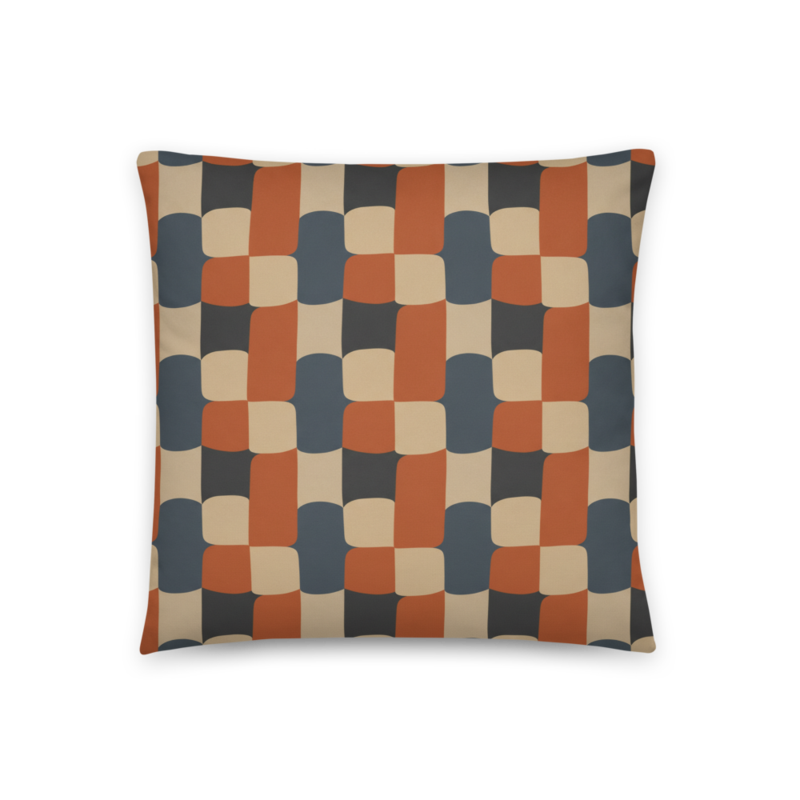 Clay block basic pillow