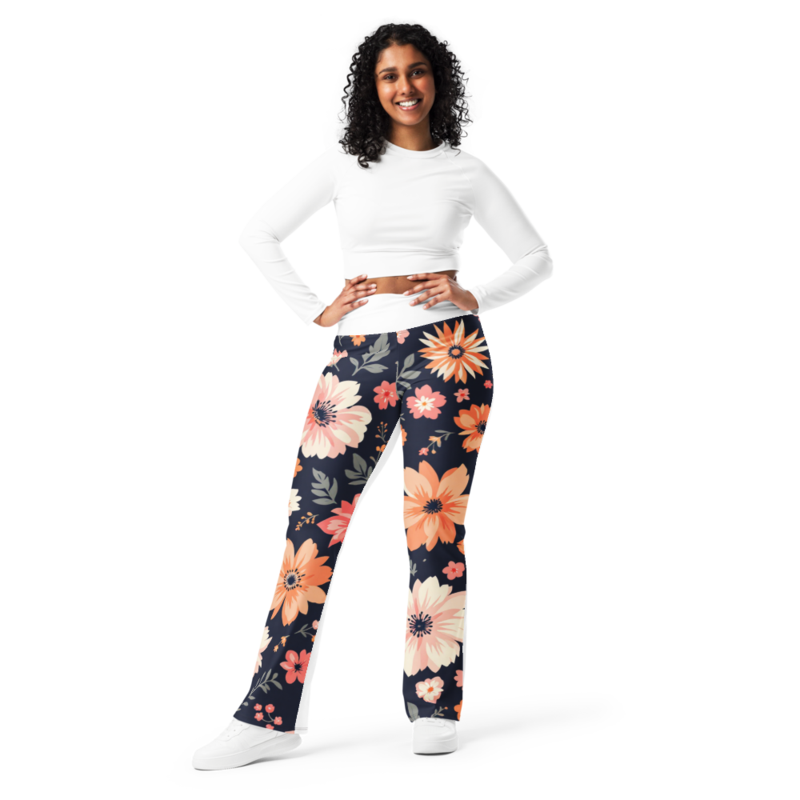 All-Over Print Flare Leggings Series 3