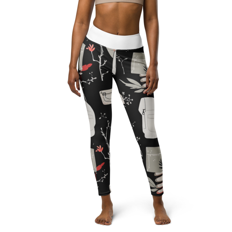 All-Over Print Yoga Leggings