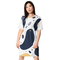All-Over Print T-Shirt Dress