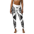 All-over print yoga leggings