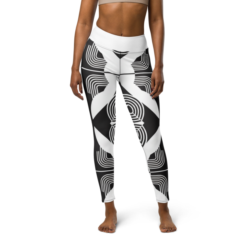 All-over print yoga leggings